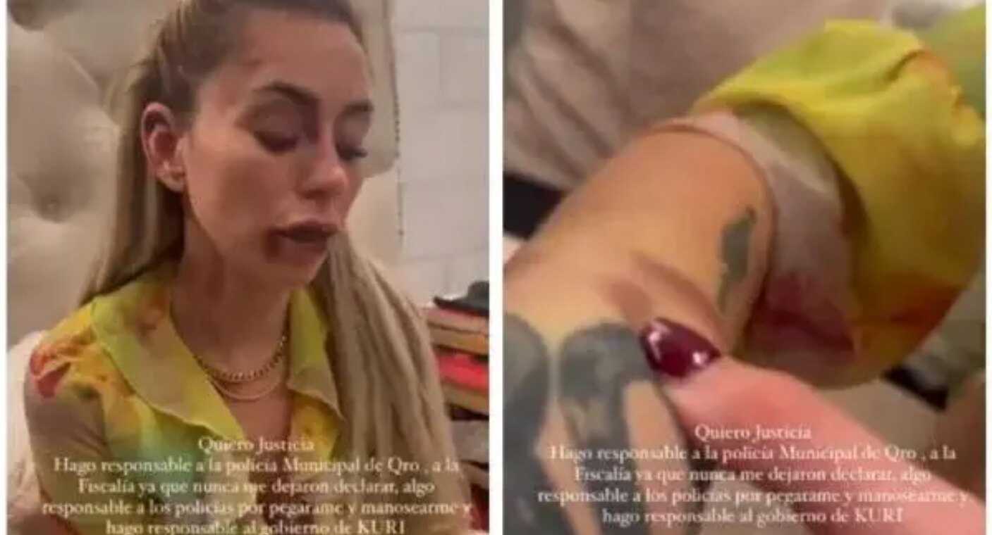 La conductora Florencia Alducin denuncia abuso policial en Querétaro
