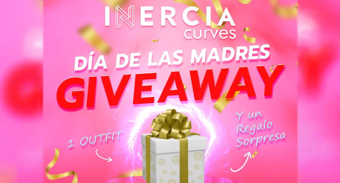 Gana un regalo sorpresa el 10 de mayo con este giveaway de Inercia Curves