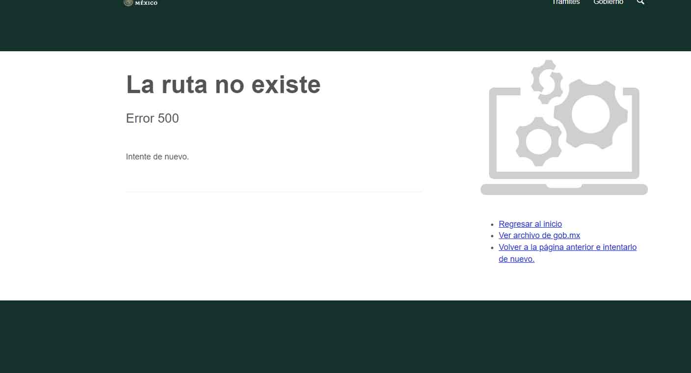 Reportan caída de páginas del gobierno de México; Salud, Hacienda y Profeco, entre las afectadas