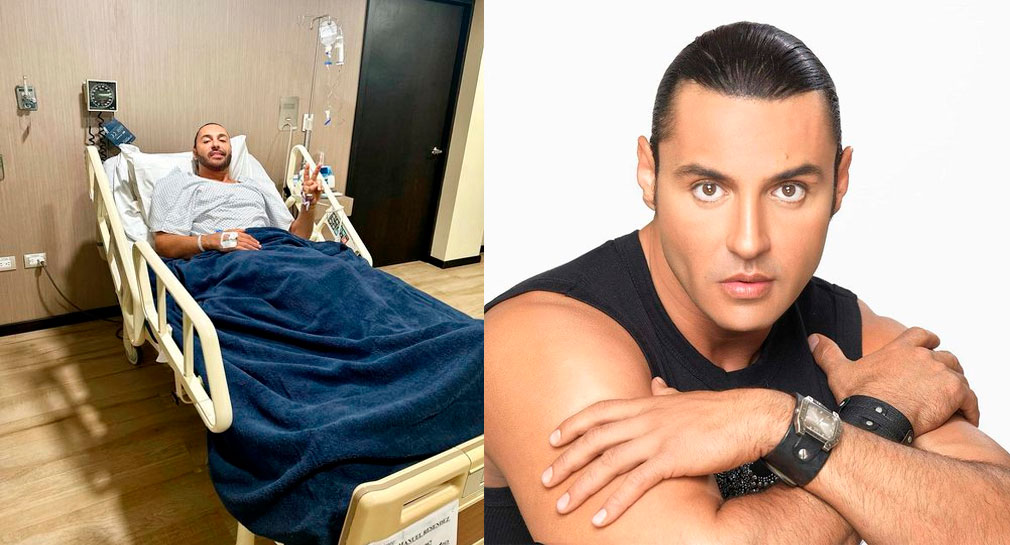 Latin Lover fue sometido a cirugía de columna; pide que oren por él
