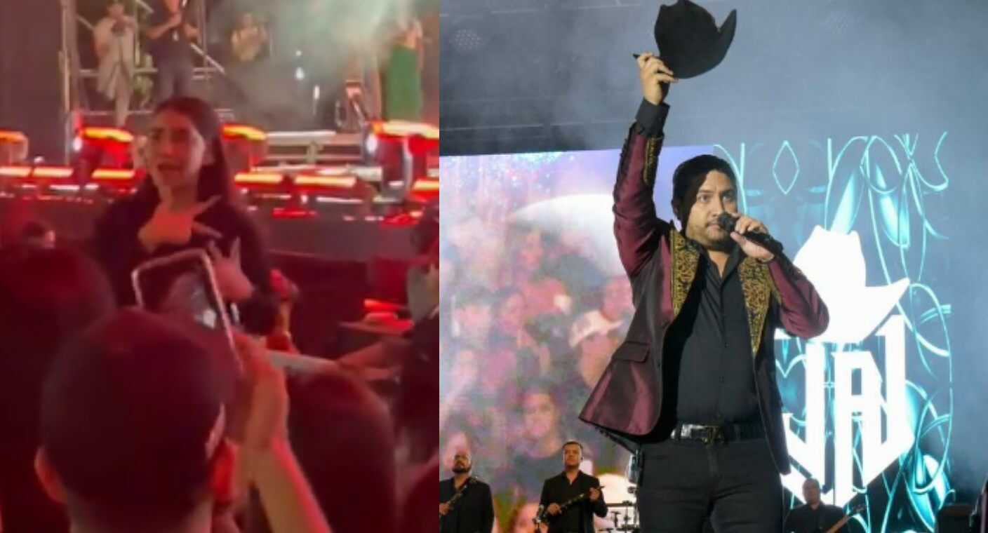 Captan a joven interpretando en lengua de señas canciones de Julión Álvarez en Fiestas del Pitic de Hermosillo (VIDEO)