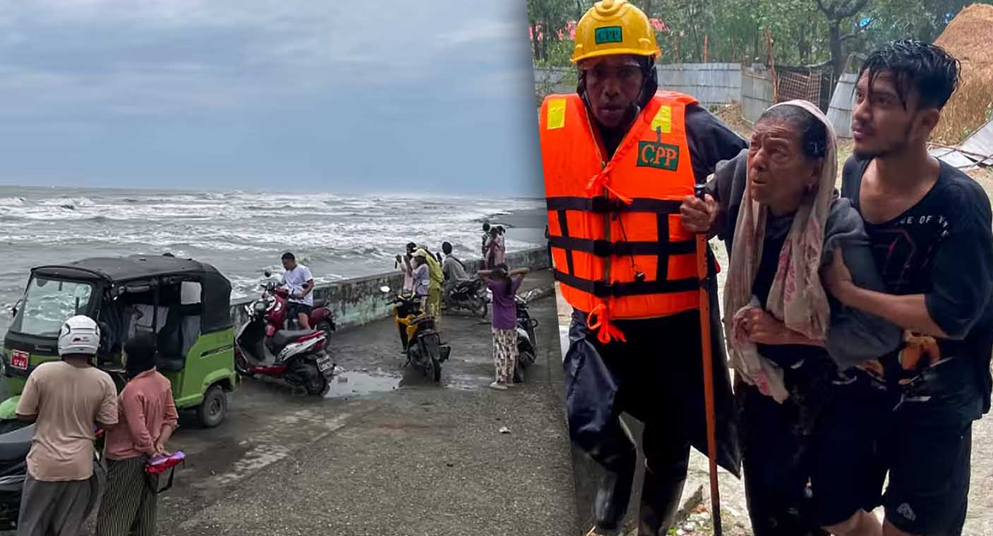 Cinco muertes y miles de afectados provoca ciclón ‘Mocha’ en Myanmar