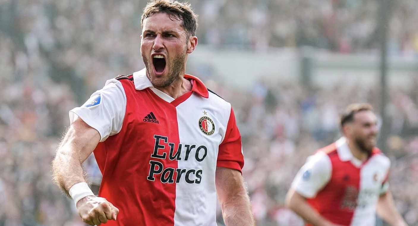 Santiago Giménez se corona campeón de liga de Países Bajos con el Feyenoord