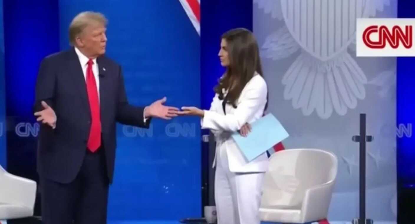 Trump llama “persona desagradable” a entrevistadora de CNN (VIDEO)