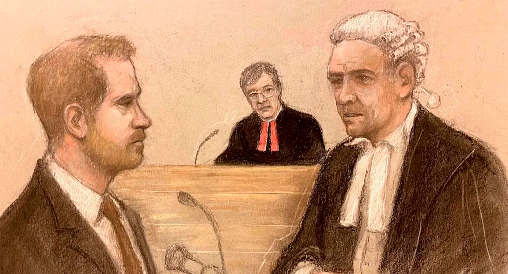 Príncipe Harry acusa a la prensa británica de arruinar su vida, durante testimonio
