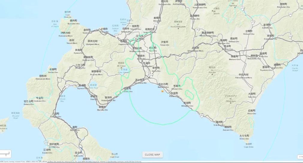 Reportan sismo de magnitud 6.2 al norte de Japón, sin daños ni heridos