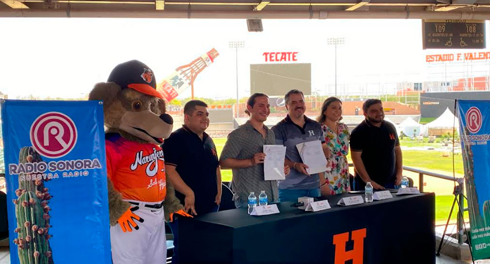 Naranjeros de Hermosillo anuncia programa y podcast que se trasmitirán todo el año a través de Radio Sonora