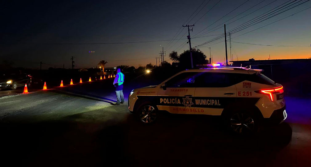 Hay operativos regulares esta época de graduaciones en Hermosillo, se debe celebrar con medida: Policía Municipal