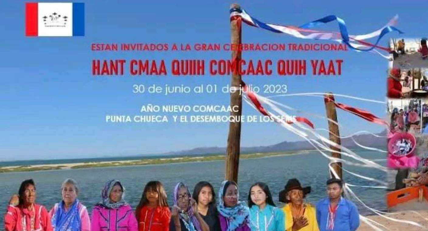 Invitan a festejar Año Nuevo Seri en Punta Chueca y Desemboque