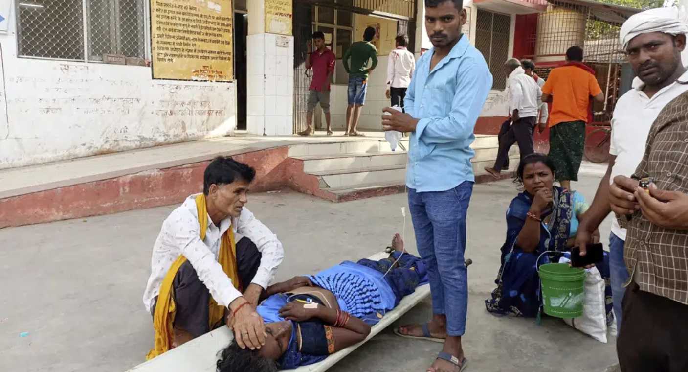 96 personas mueren por altas temperaturas en India