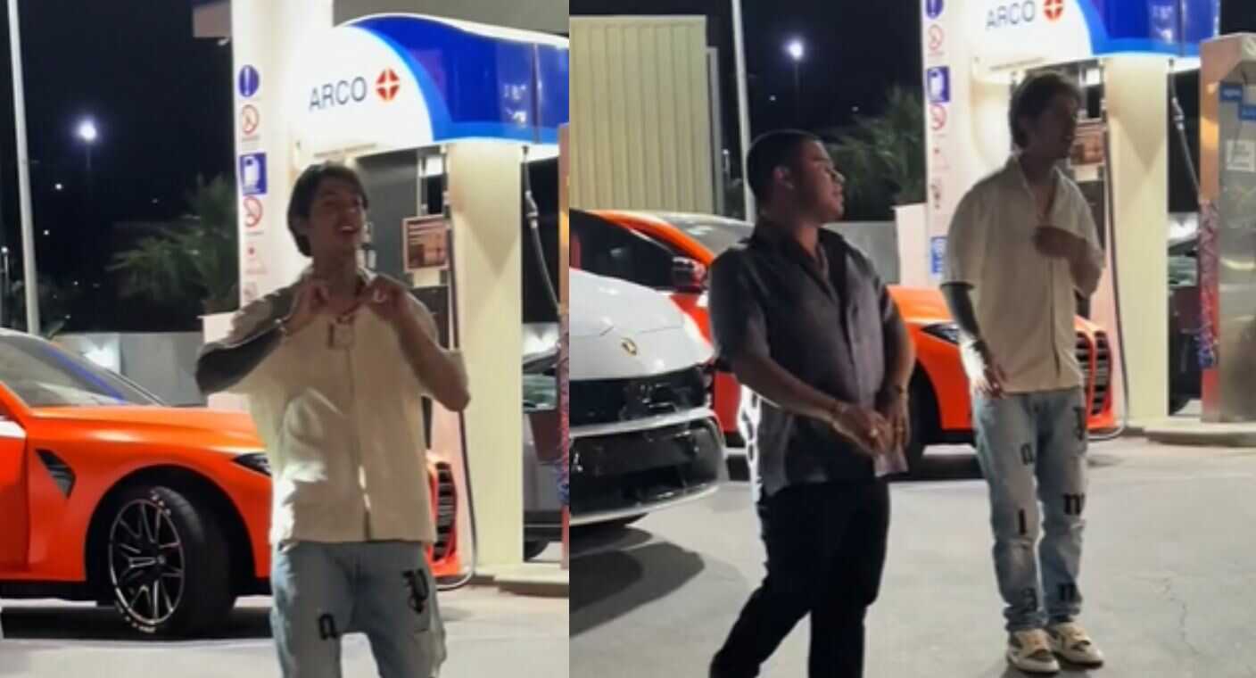 Captan a Natanael Cano y Tito Torbellino Jr fueron grabando (VIDEO) musical en Hermosillo