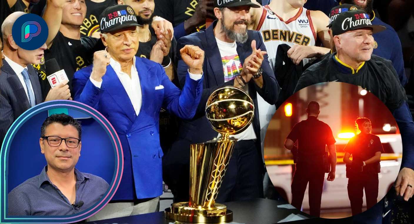 Empañan triunfo de Nuggets con tiroteo en Denver; hay otros conflictos en la historia de NBA: Manuel Lizárraga en Puente Sports