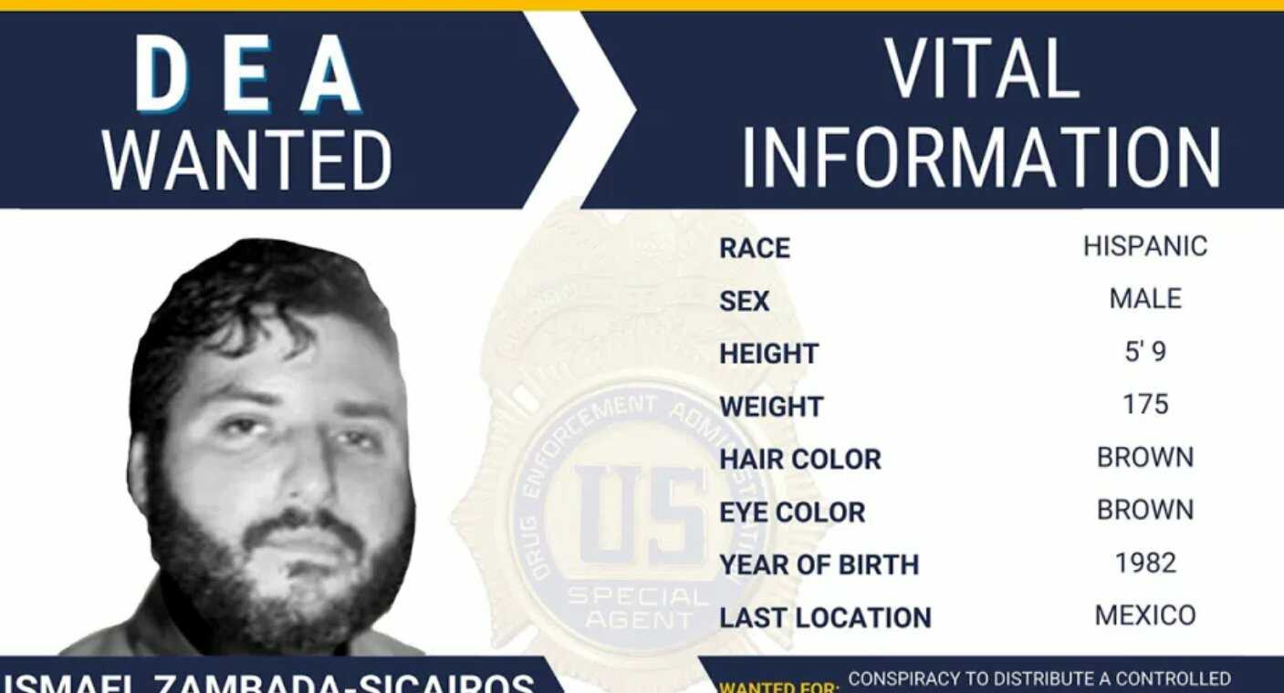DEA designa a hijo del Mayo Zambada como el fugitivo de la semana