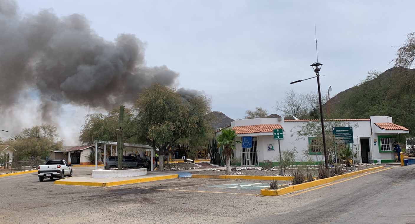 Incendio en relleno sanitario al norte de Hermosillo fue provocado por recolector de basura: Bomberos