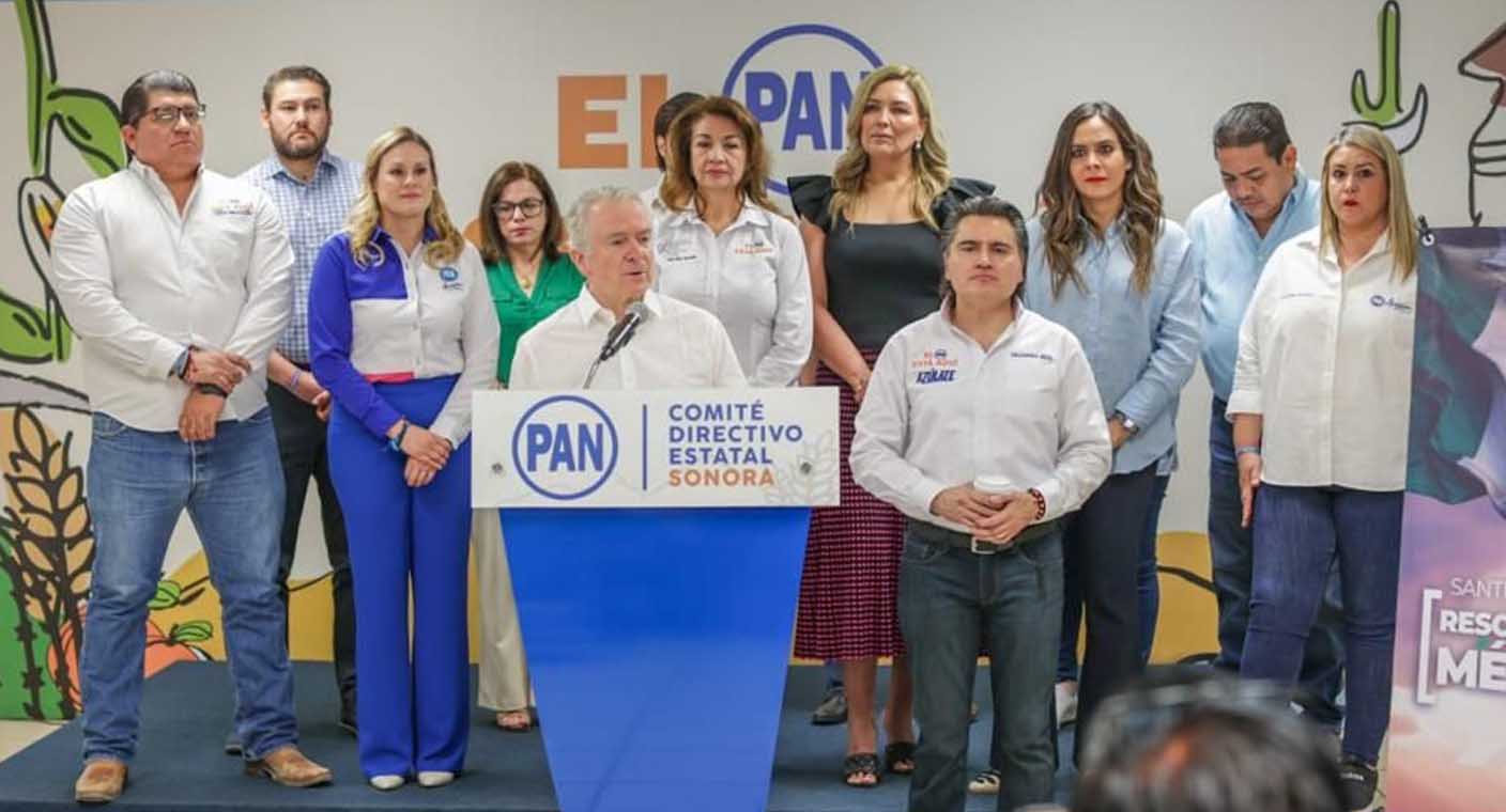 ‘Encabezaré frente de Va por México y le vamos a ganar a Morena en 2024’: Santiago Creel en evento del PAN en Hermosillo