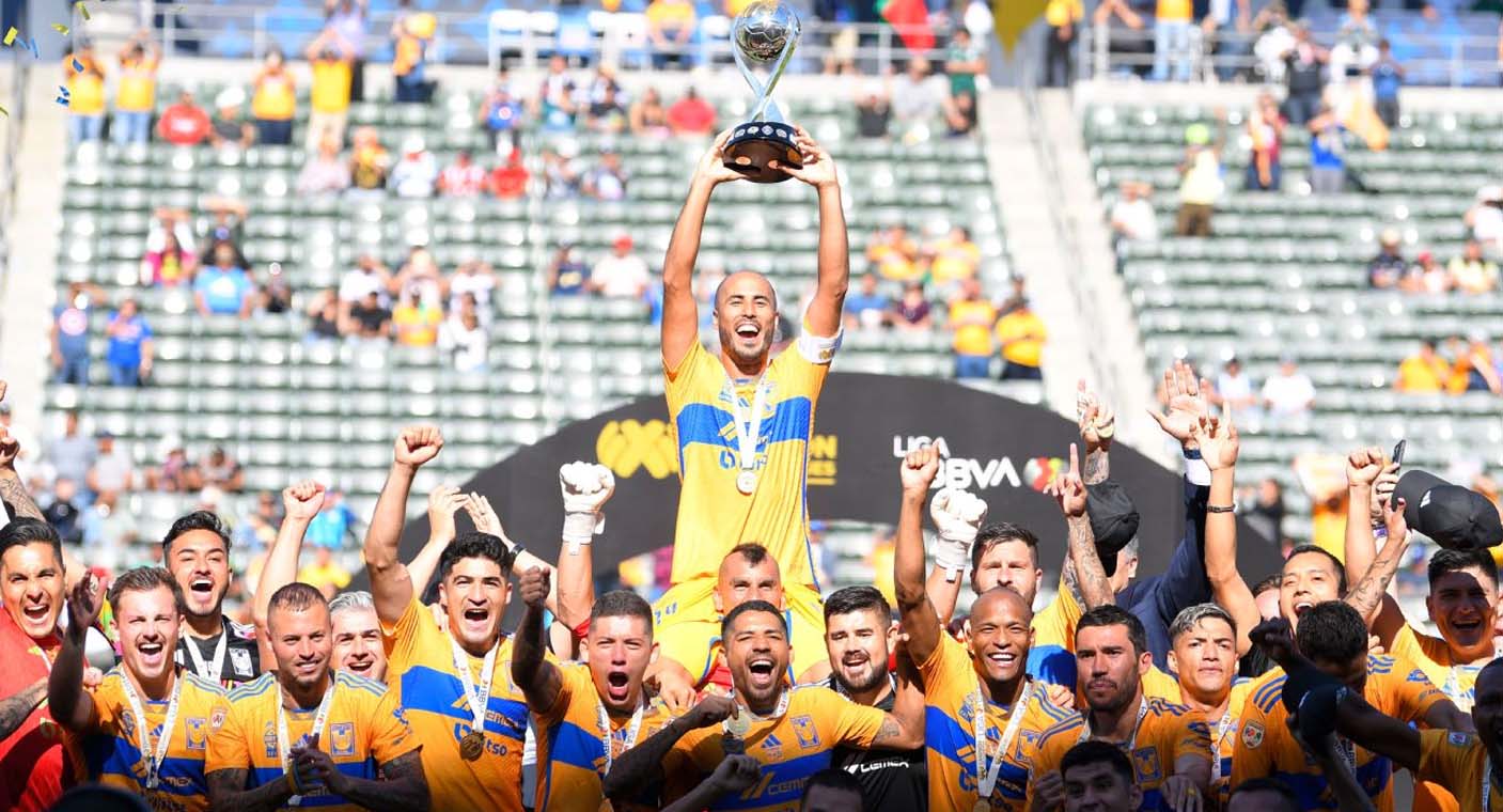 Tigres se proclama campeón de campeones tras derrotar a Pachuca