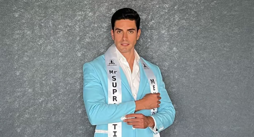 Mexicano Luis Carlos García es elegido como el hombre más guapo de América