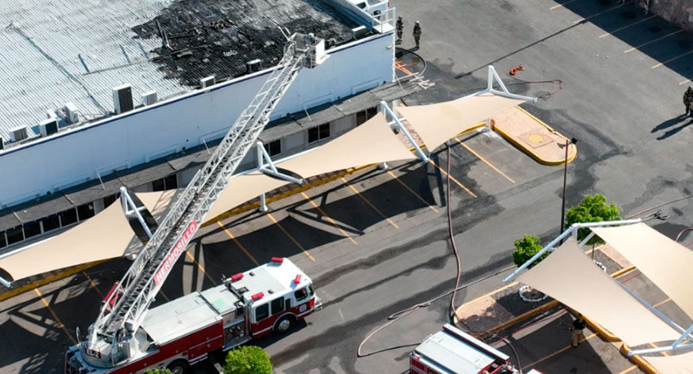 Registran conato de incendio en restaurante Farallón del bulevar Morelos, en Hermosillo
