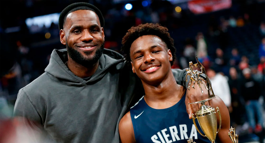 LeBron James habla por primera vez tras el paro cardíaco que sufrió su hijo Bronny