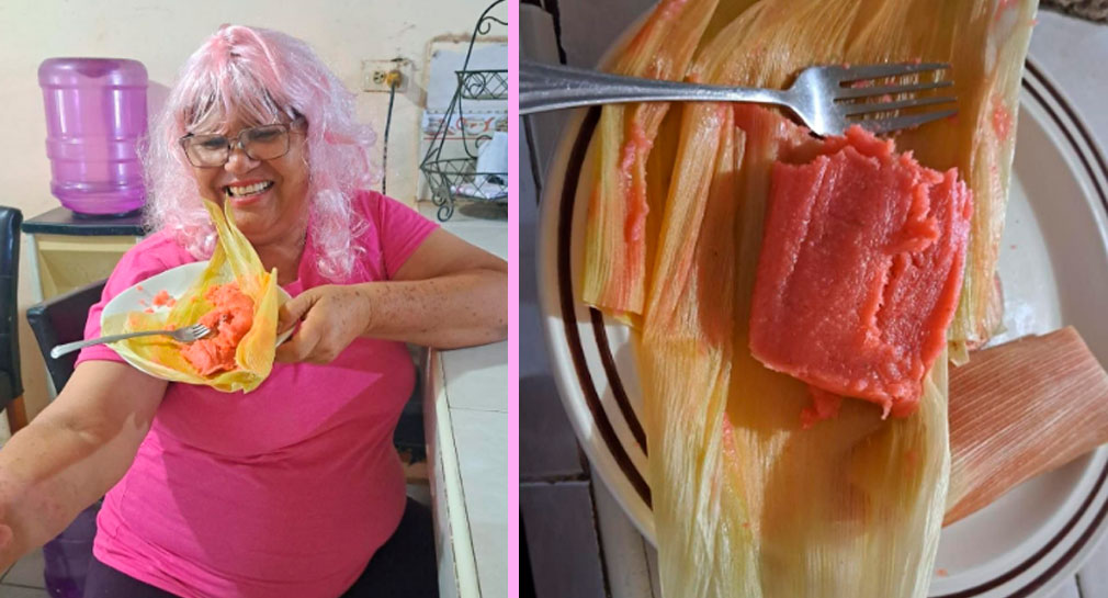Lanza ‘La Chacalita’ sus tamales rosas de ‘Barbie’ que venderá hoy en Hermosillo