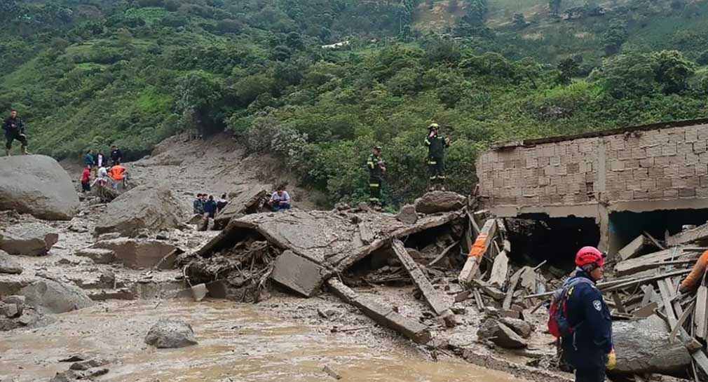 Avalancha en Colombia deja al menos 14 muertos, 6 lesionados y varios desaparecidos