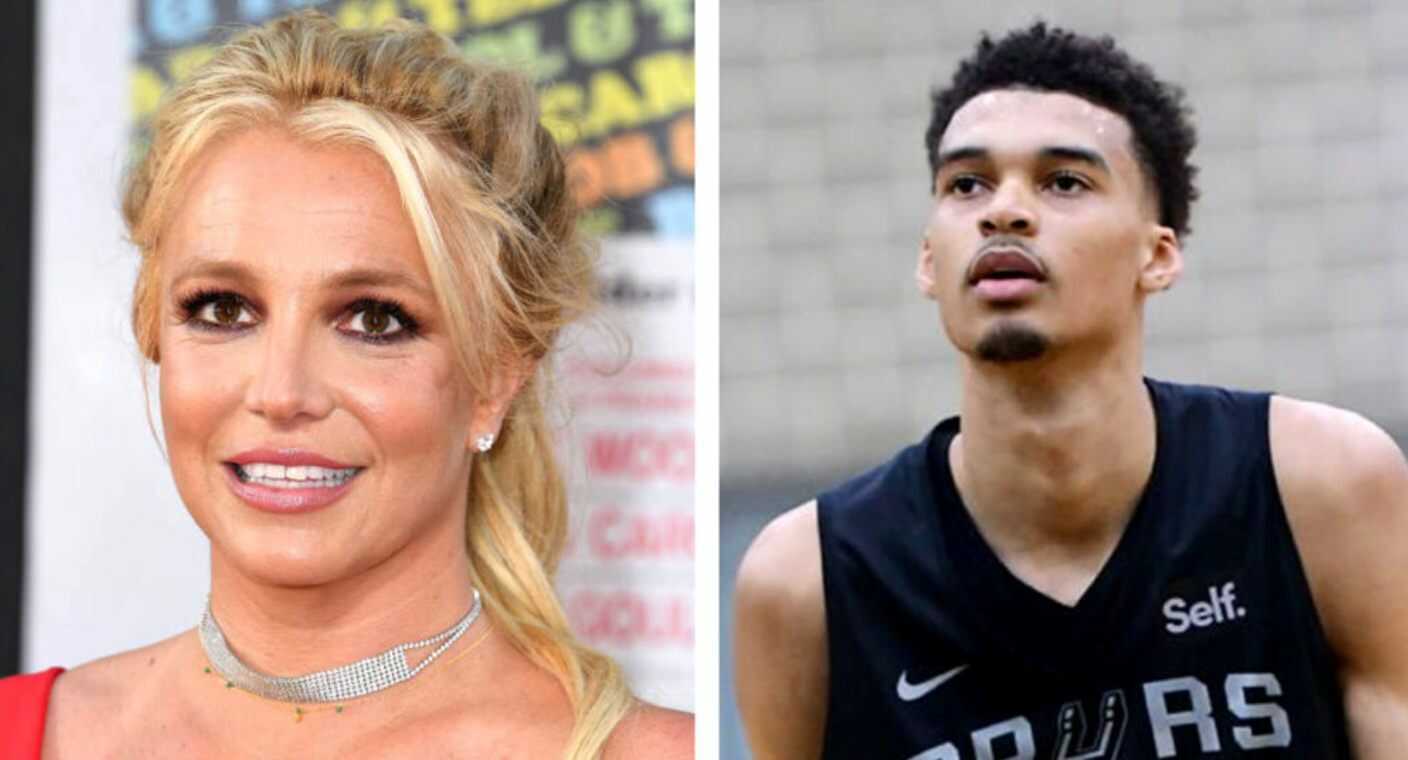 Britney Spears pide foto a Victor Wembanyama de la NBA y es cacheteada por su guardaespaldas