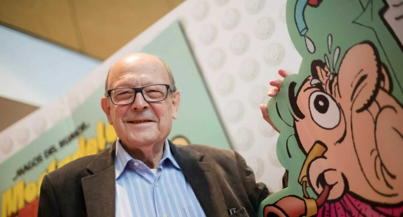 Muere el dibujante e historietista español Francisco Ibáñez, padre de Mortadelo y Filemón