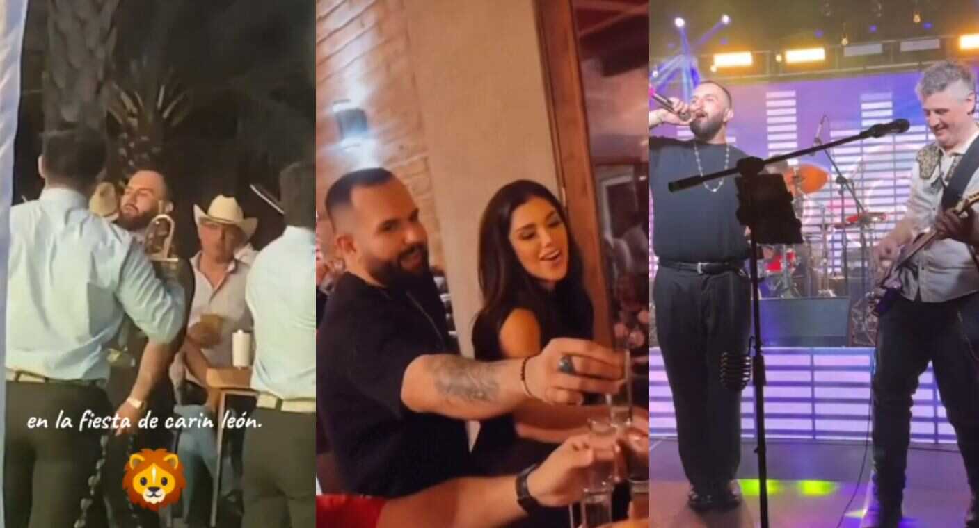 Festeja Carin León su cumpleaños 34, junto a su nueva novia y otros artistas sonorenses (VIDEO)