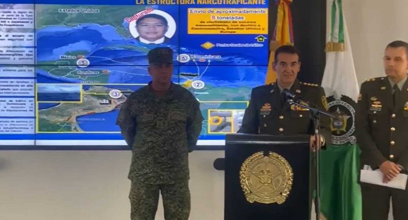 Desmantelan en Colombia a banda narcotraficante asociada al Cártel de Sinaloa