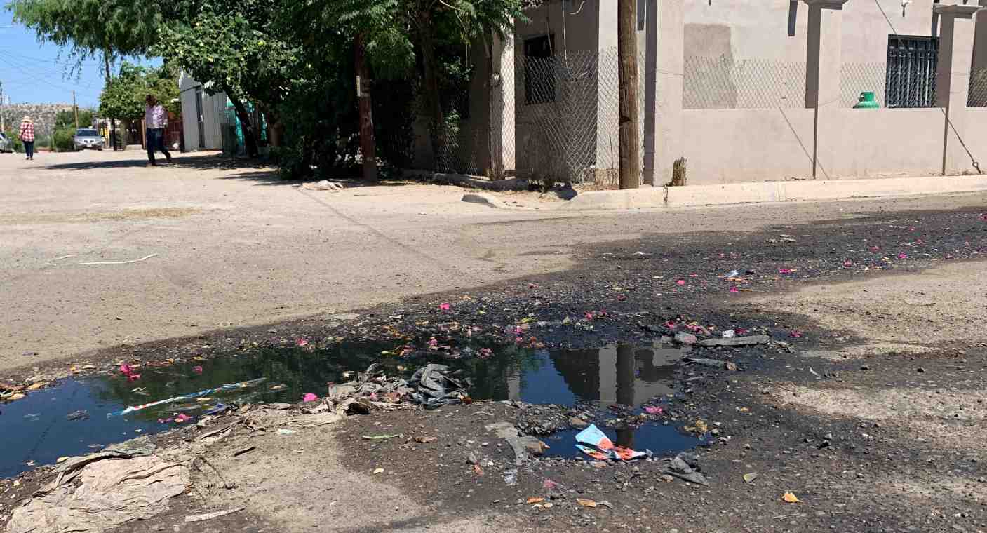 Atenderá el lunes AguaH a residentes de la colonia Emiliano Zapata de Hermosillo ante reporte de fuga en alcantarilla