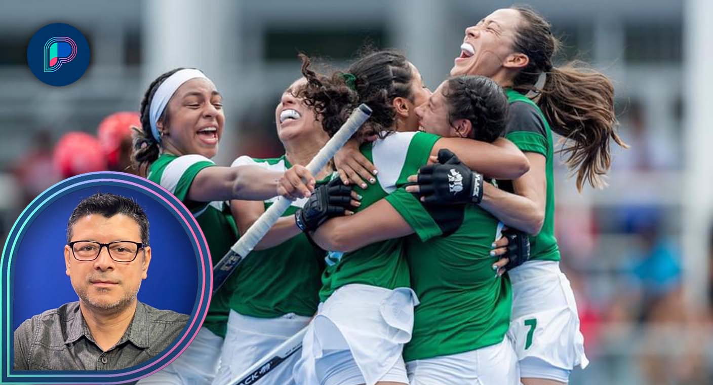 Sonorense Katerine Rivera consigue victoria de México en hockey contra Cuba en Juegos Centroamericanos: Manuel Lizárraga en Puente Sports