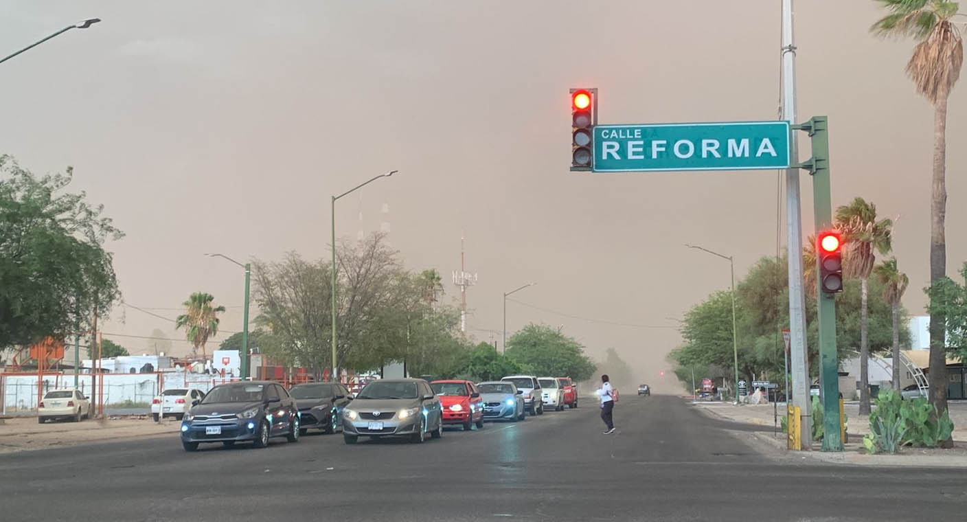 Prevén chubascos durante el martes en Hermosillo por ingreso de baja presión fría