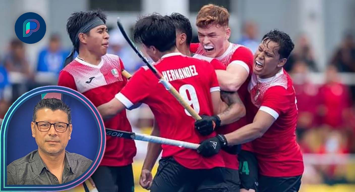 Daniel Castillo, de Sonora, se luce en hockey contra Cuba en Juegos Centroamericanos: Manuel Lizárraga en Puente Sports