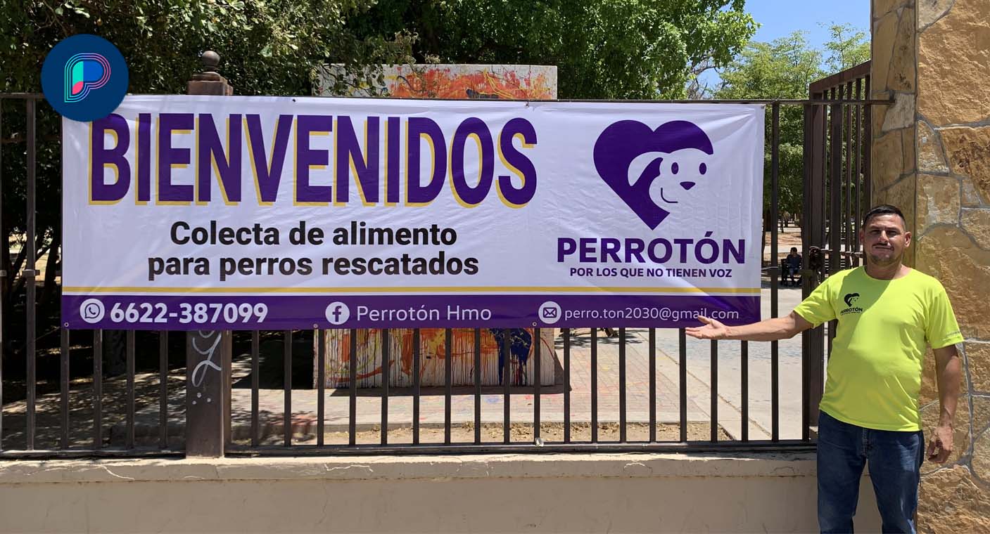 Realiza Perrotón HMO colecta de croquetas para animales rescatados este sábado y domingo en Parque Madero de Hermosillo