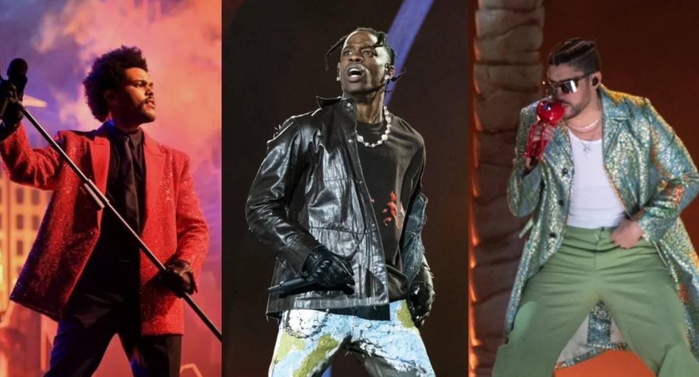 Travis Scott anuncia colaboración con The Weeknd y Bad Bunny