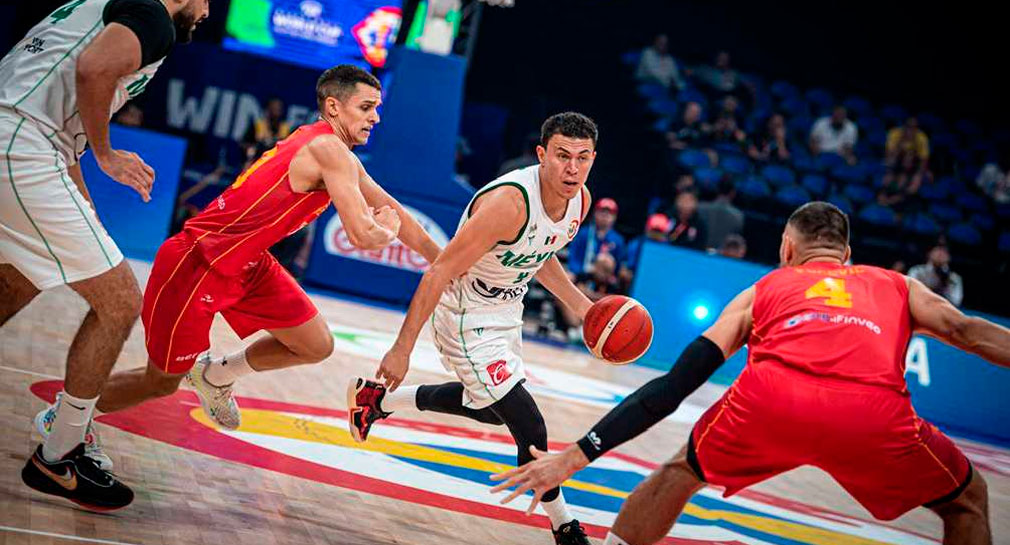México debuta con derrota en Mundial de Basquetbol ante Montenegro