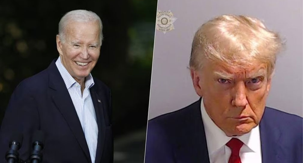 “Guapo, maravilloso”: Biden sobre foto de arresto de Trump