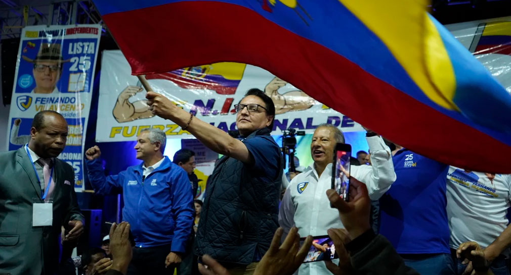 FBI inicia colaboración para esclarecer asesinato de candidato en Ecuador