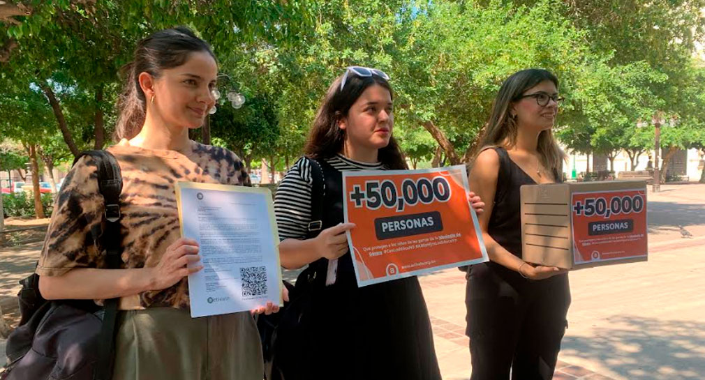 Entregarán más de 52 mil firmas al Gobierno de Sonora para frenar reparto de libros de texto