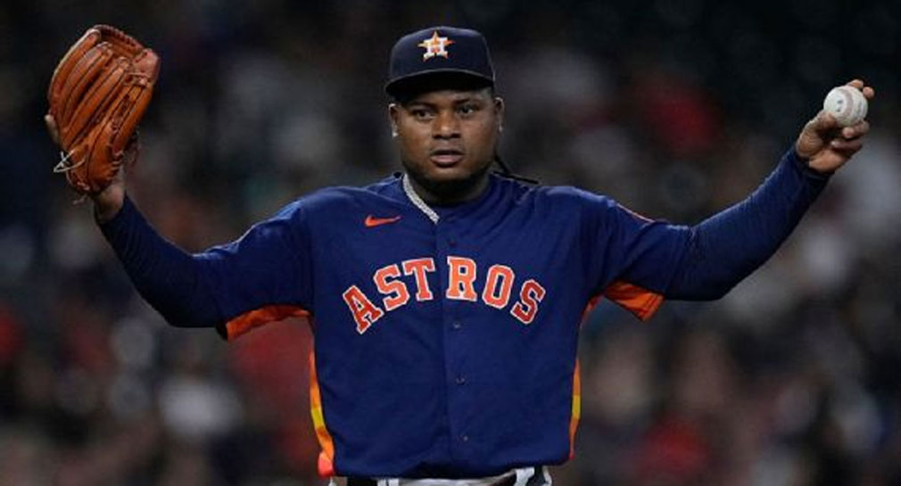 Framber Valdez logra juego sin hit en el Astros vs. Guardians, noveno dominicano en hacerlo