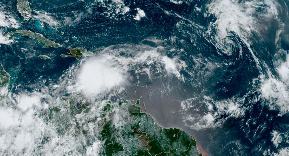Prevén inundaciones en Haití y República Dominicana por tormenta tropical Franklin