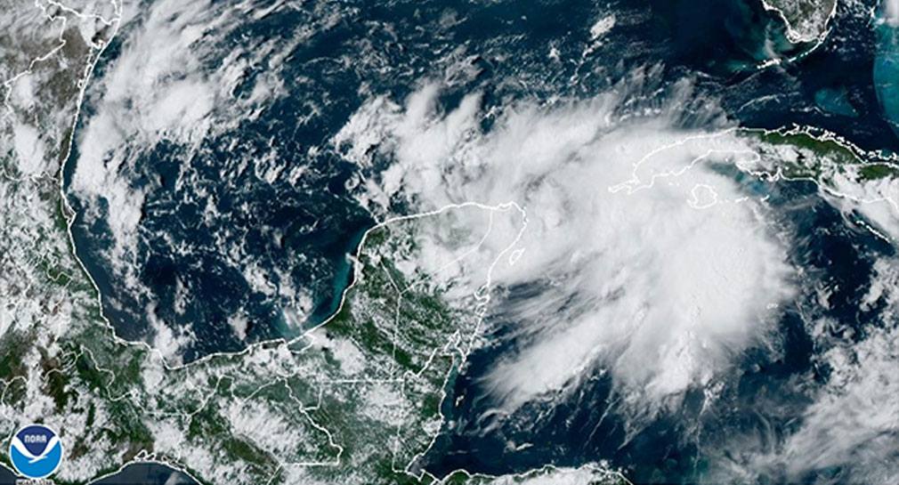 Se forma tormenta tropical Idalia en el Golfo de México