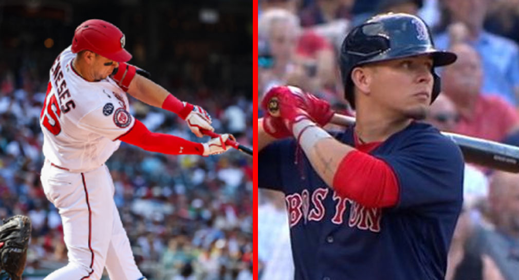 Joey Meneses y Luis Urías producen 9 carreras entre ambos en victoria de Nationals sobre Red Sox