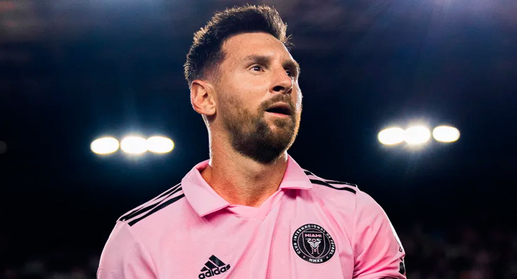 Lionel Messi y el Inter Miami ya están en Monterrey para la vuelta de Cuartos de la Copa de Campeones