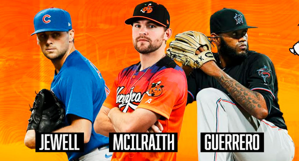 Presenta Naranjeros a sus primeros 3 refuerzos extranjeros para el bullpen de cara a temporada 2023-24 de la LMP