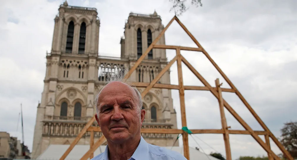 Fallece a los 74 años encargado de supervisar restauración en Catedral de Notre Dame