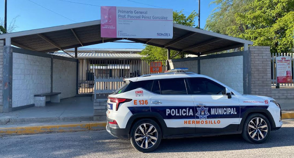 Prepara Policía de Hermosillo operativo por regreso a clases en calles, puentes peatonales y paradas de camión este 28 de agosto