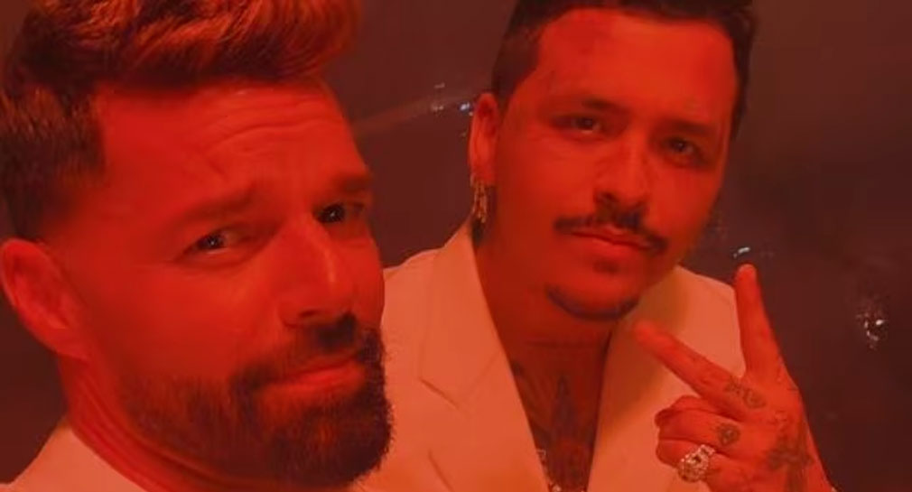 Christian Nodal y Ricky Martin preparan colaboración, aparecen juntos en redes sociales