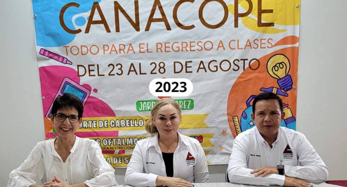 Canacope Hermosillo ofrecerá descuentos en material para estudiantes y distintos servicios en la Feria Escolar 2023