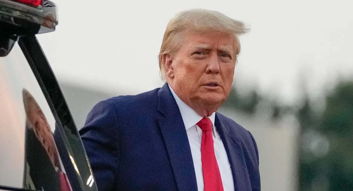 Promete Trump liberar a presos por asalto al Capitolio de ser reelegido como presidente
